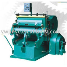 Plain creasing and die-cutting machine